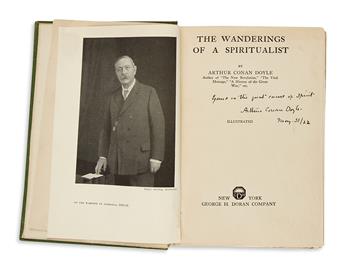 DOYLE, ARTHUR CONAN. The Wanderings of A Spiritualist.